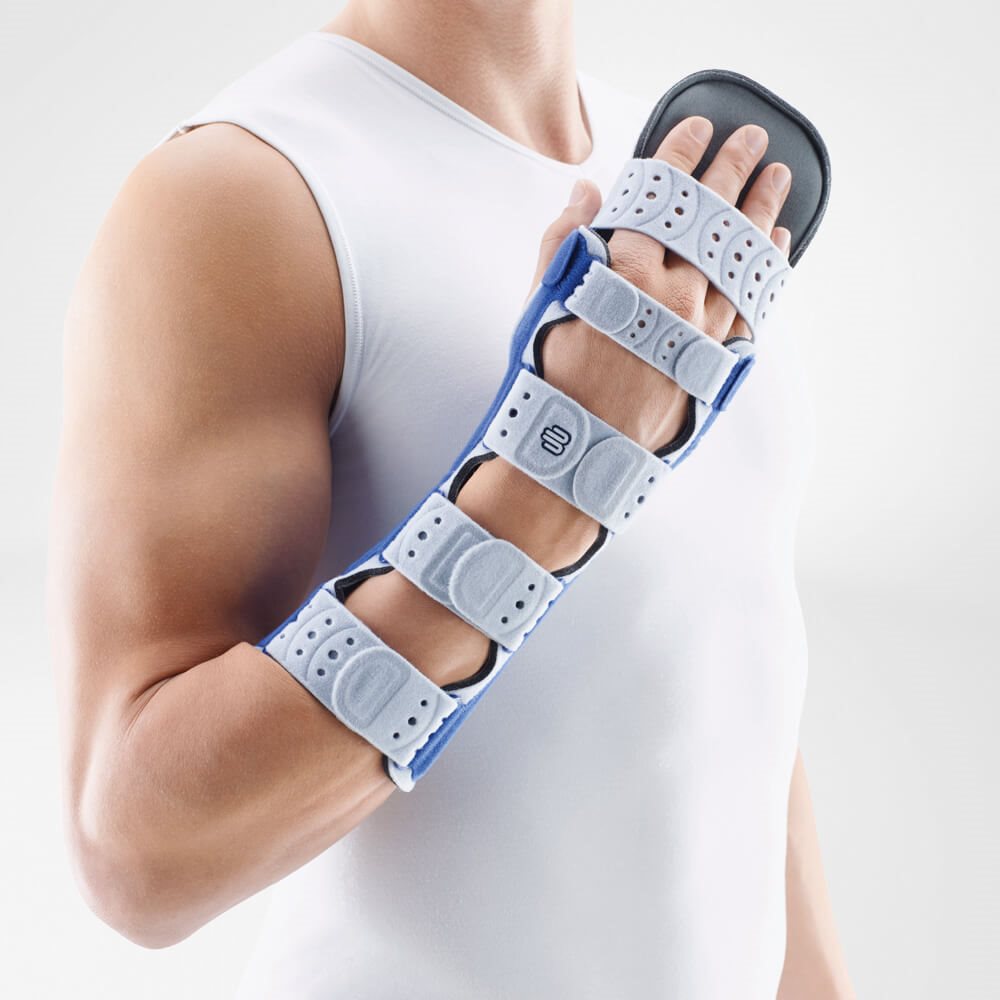 Bauerfeind ManuLoc Long Plus Stabilorthese Gr0 titan 1 Stk