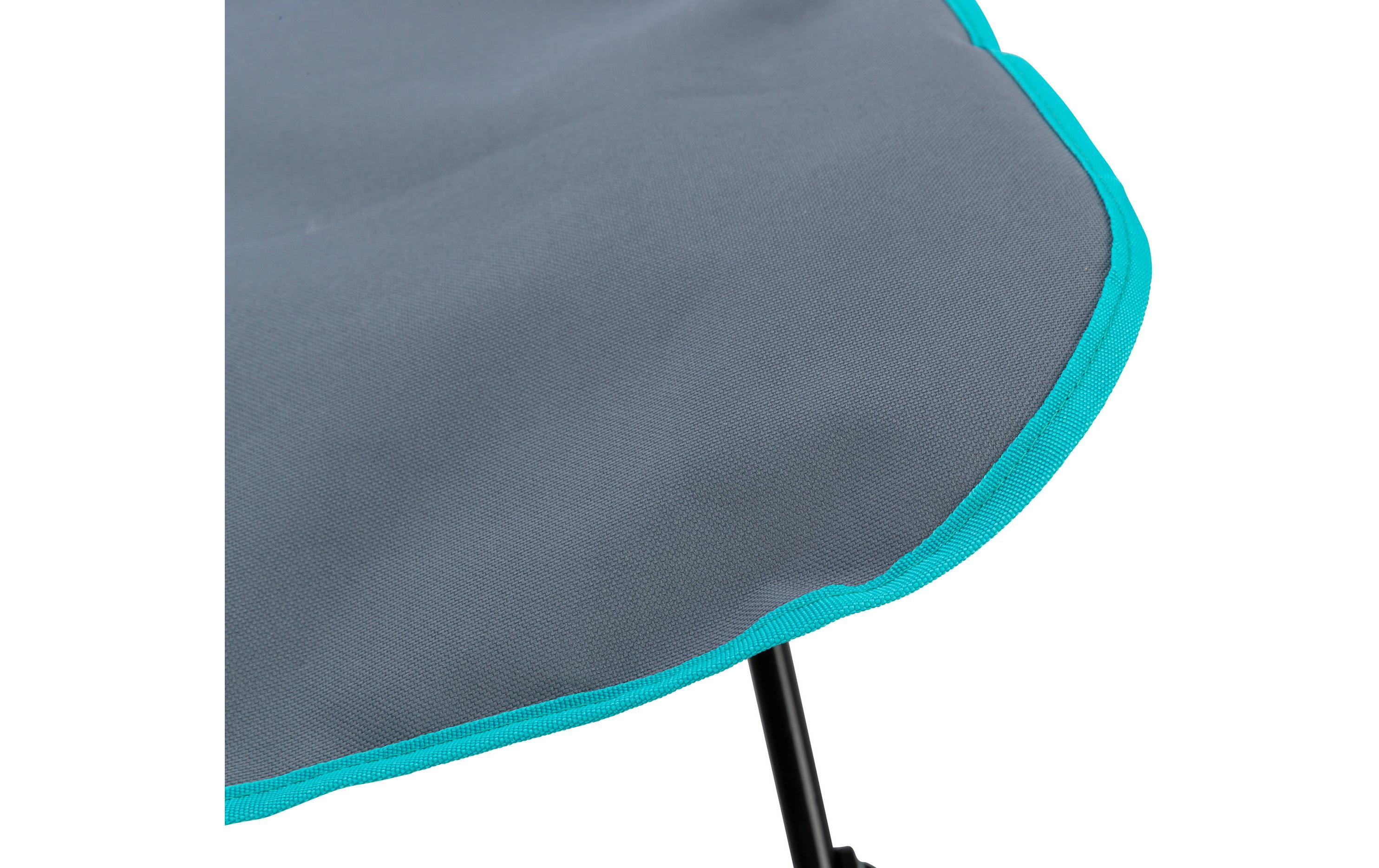 Camping-Bett, bis 35 kg, 88 x 32 cm, Dunkelgrau/PetrolBett für Hunde
