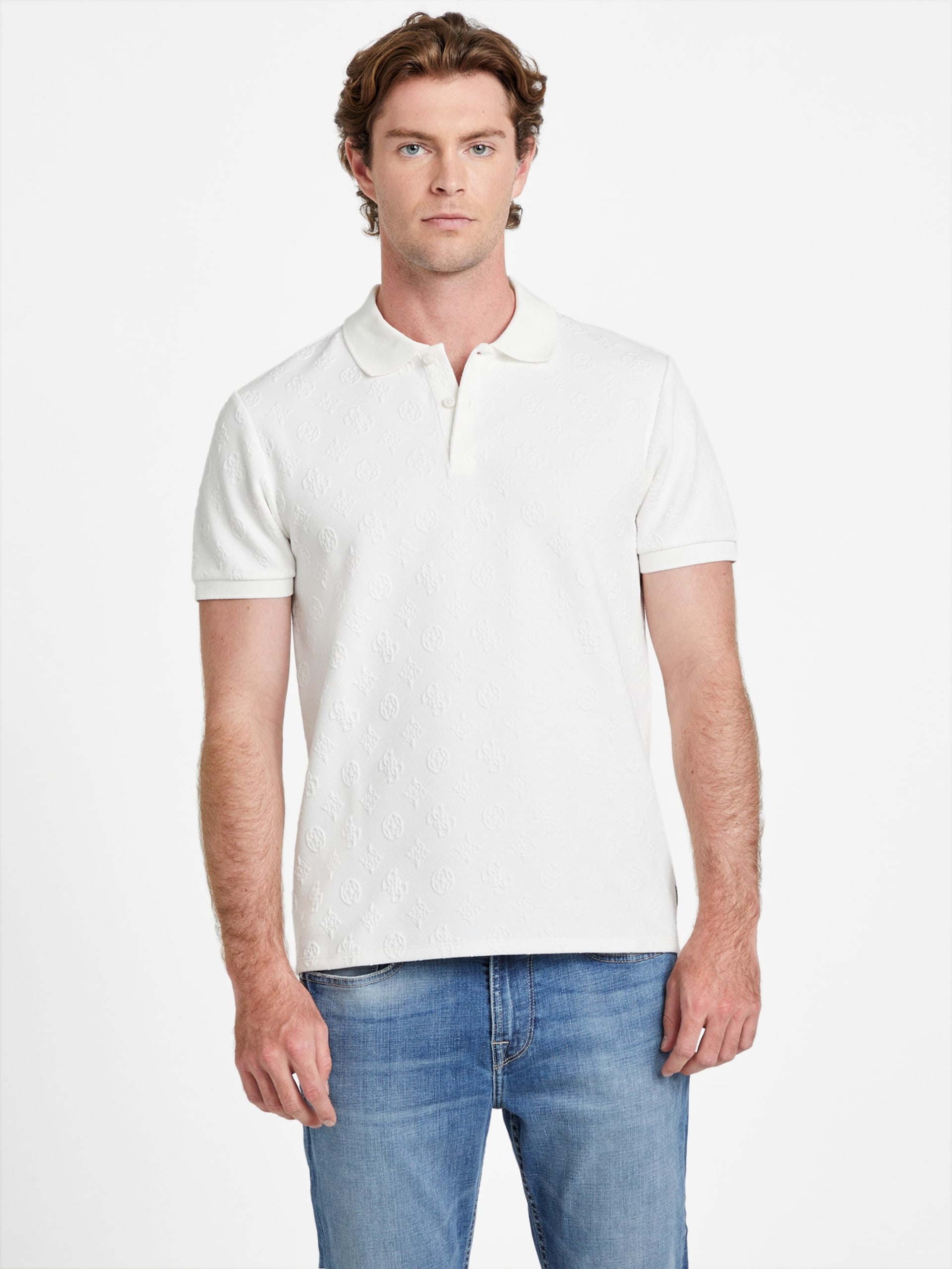Polo Peônia Jacquard