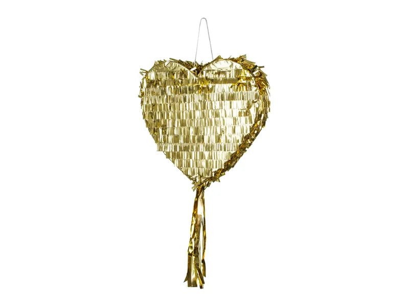 Hart Pinata Goud 36cm