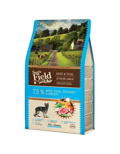 Sam's Field Junior Rund&Kalf - Hondenvoer