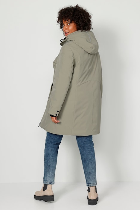 Softshelljacke, 3x-Funktion, Kapuze, Zipper, Komplettfutter