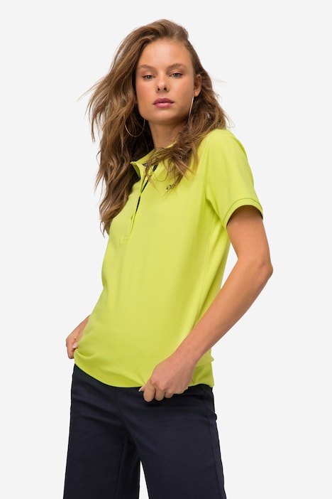 Poloshirt, Piqué, Polokragen, Halbarm