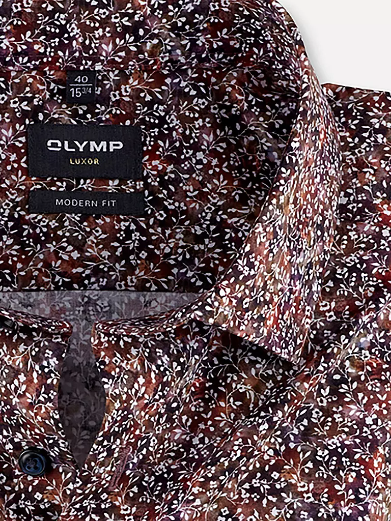 OLYMP Hemd Regular Fit lila