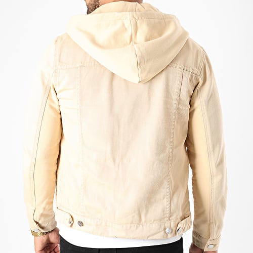 Veste Jean A Capuche 2030120 Beige