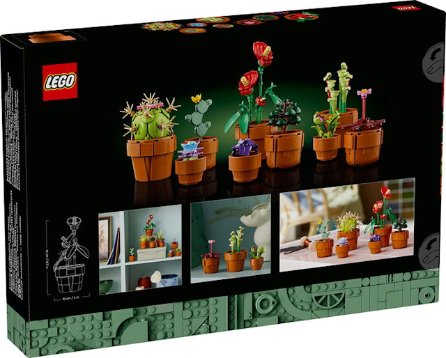 Miniatyrplanter LEGO® Icons (10329)