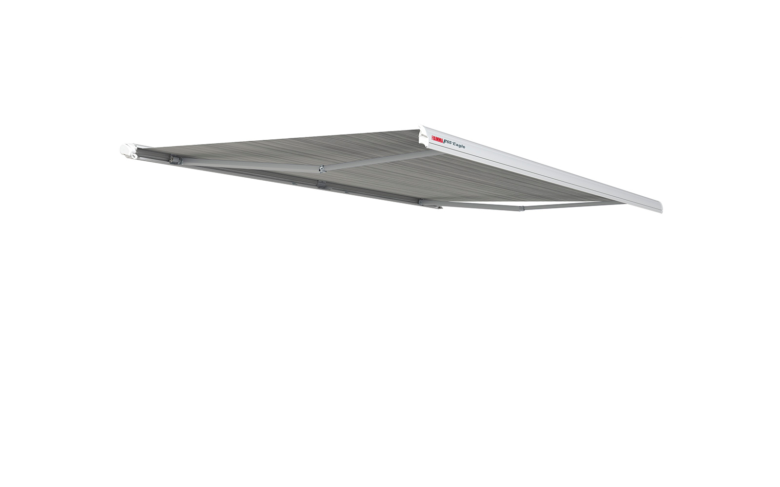 Fiamma F65eagle Ducato 319 Markise Gehäusefarbe Polar White Tuchfarbe Royal Grey 320 cm