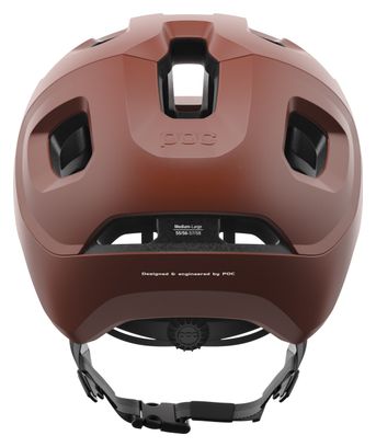 Casque Poc Axion Himalayan Salt Marron Mat