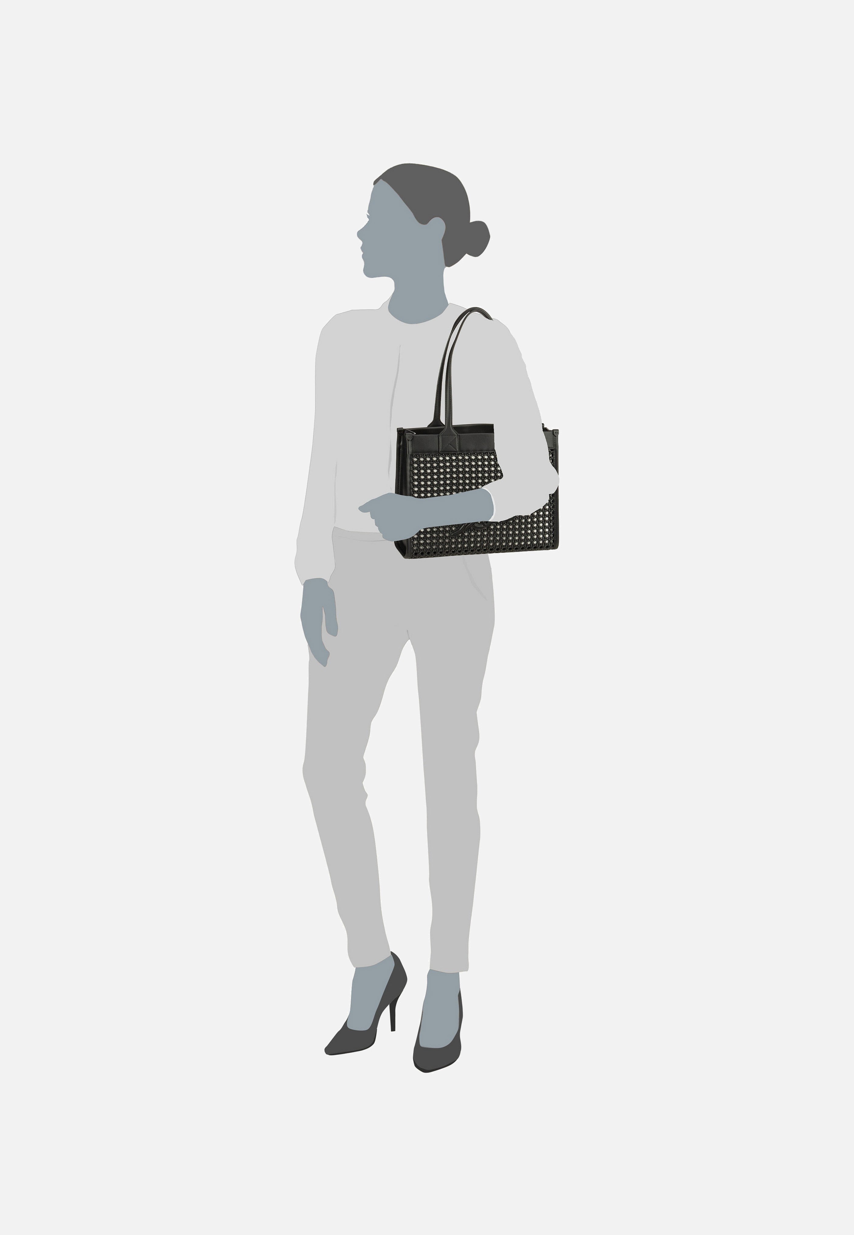 K/Skuare MD Woven 30052 Dark Tan - Shopper