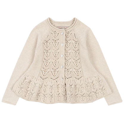 Konges Sløjd Cardigan - Strik - Cabby - Off White Melange