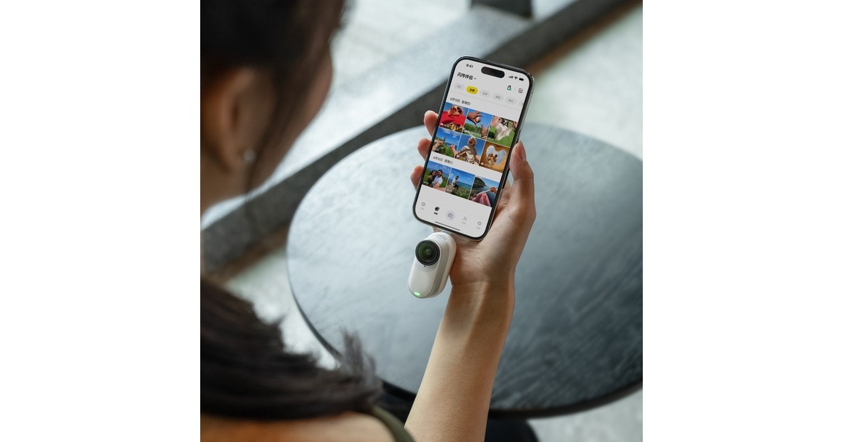 Insta360GO3/GO 3S Quick Reader kaartlezer  (Wit)