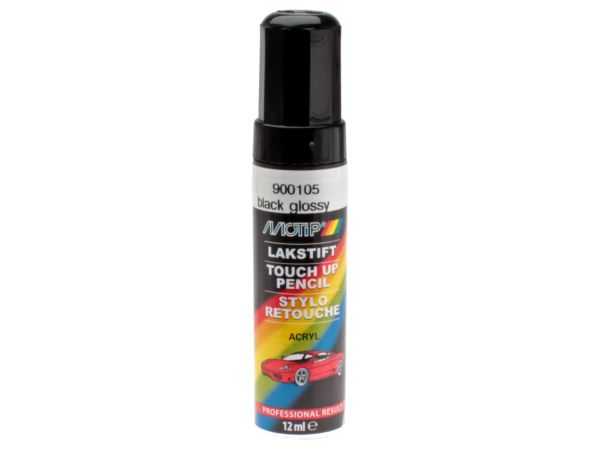 Motip Pro Touch Up Lakstift, Blank Sort