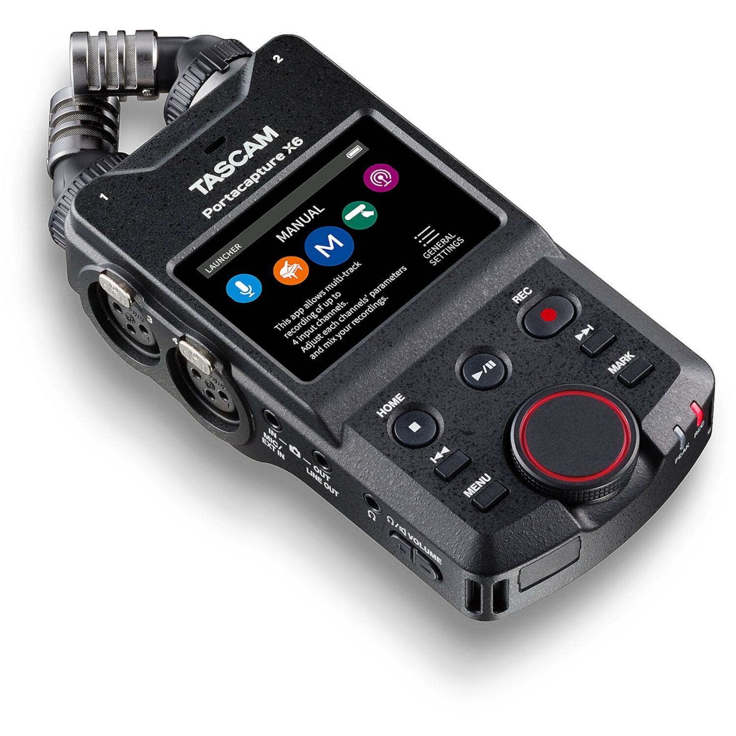 Tascam Portacapture X6 handheld PCM recorder