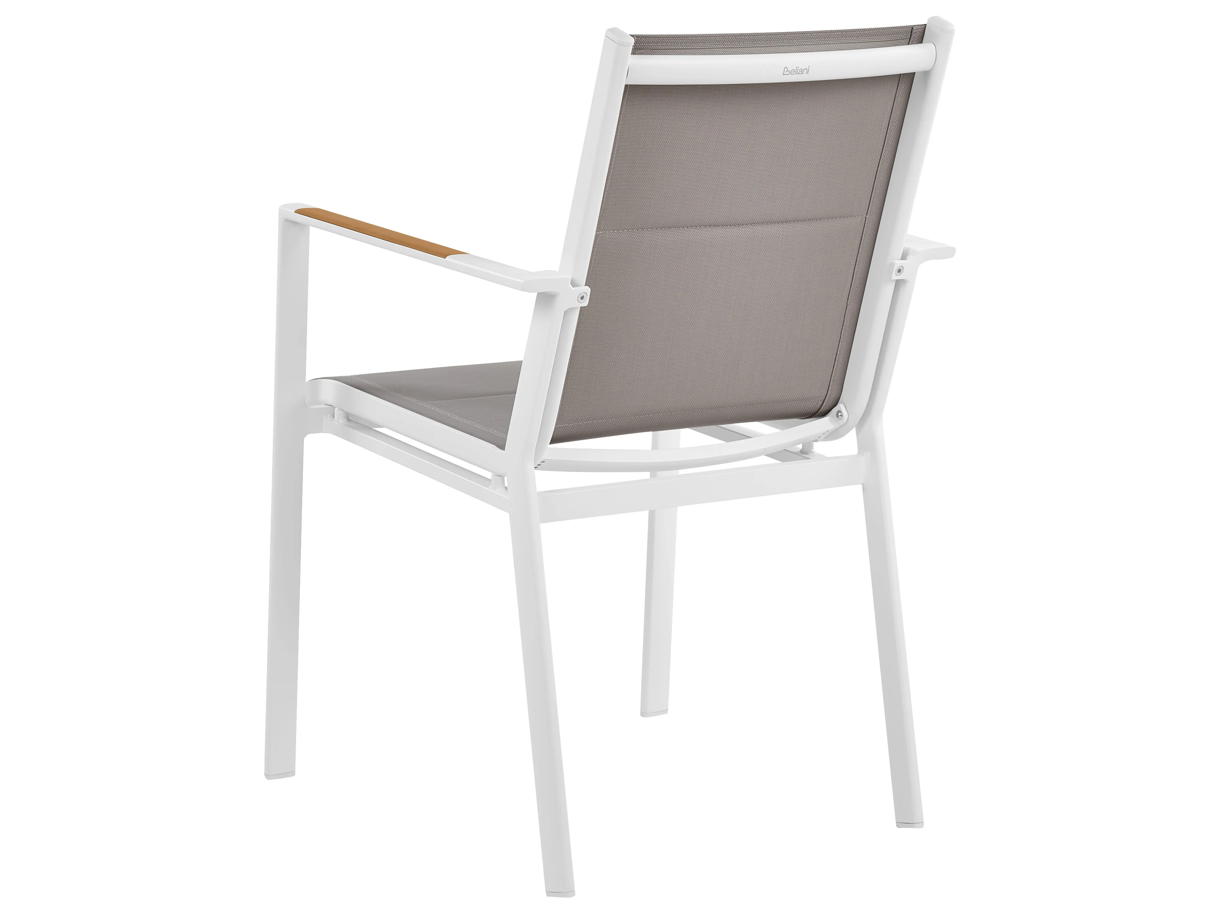 Tuinset 4-zits MALETTO/BUSSETO Metaal Marmereffect Grijs