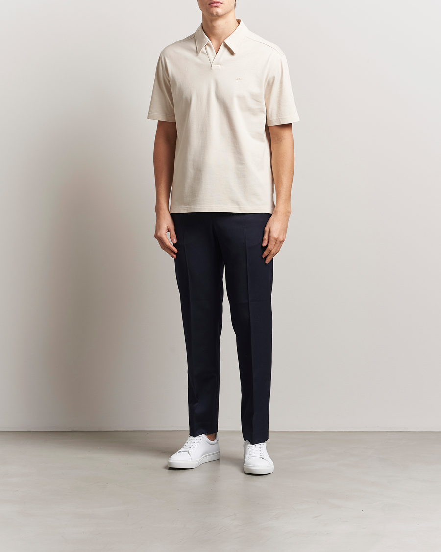 J.Lindeberg Roy Relaxed Polo Pique Moonbeam