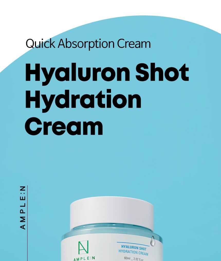 AMPLE: N - Hyaluron Shot Hydratatiecrème