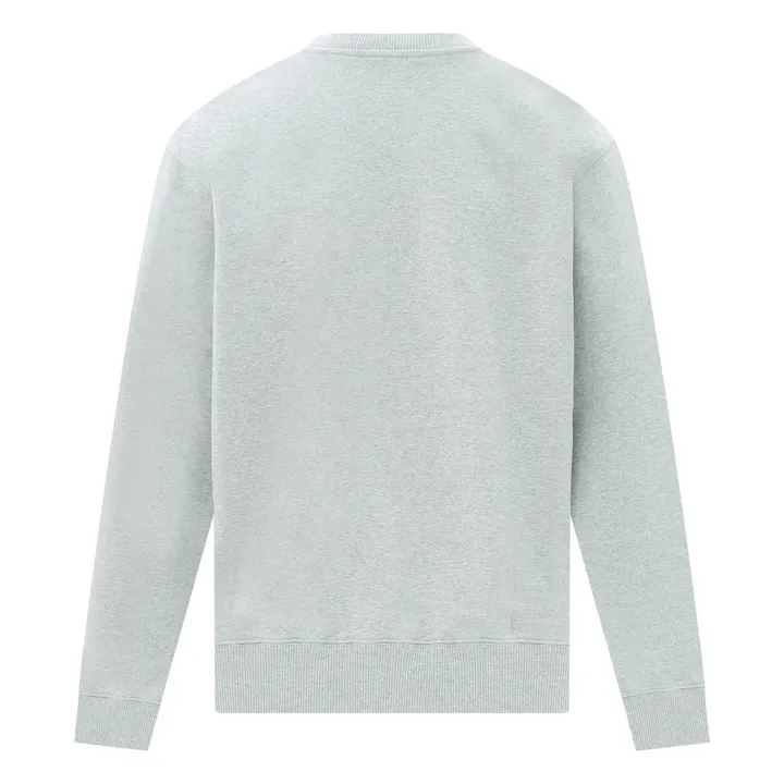 SMALLABLE BASICS Sweat Crewneck Homme Molleton Bio | Gris chiné