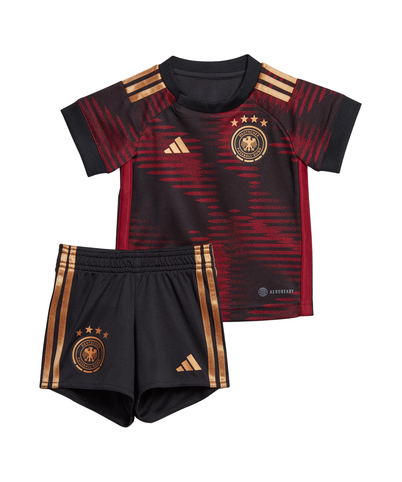 adidas DFB Deutschland Babykit Away WM 2022 Schwarz