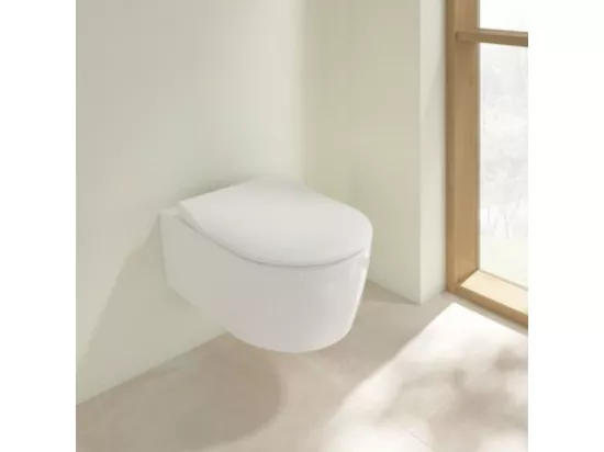 WC suspendu VILLEROY ET BOCH Avento avec abattant slim
