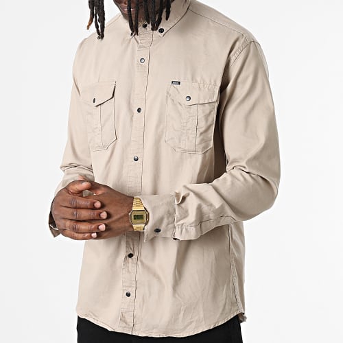 Chemise Manches Longues W-323 Beige
