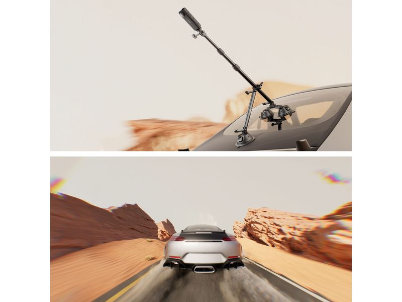 Smallrig Kamera-Saugnapf-Autohalterungsset Für Fahrzeug-Panoramaaufnahmen