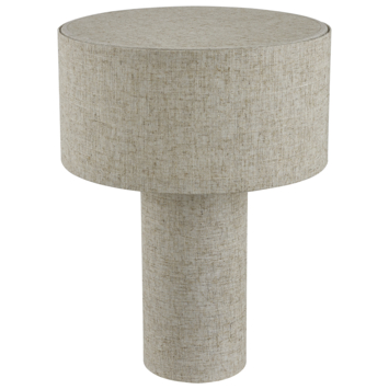 KARWEI tafellamp Jim beige ø30x40cm