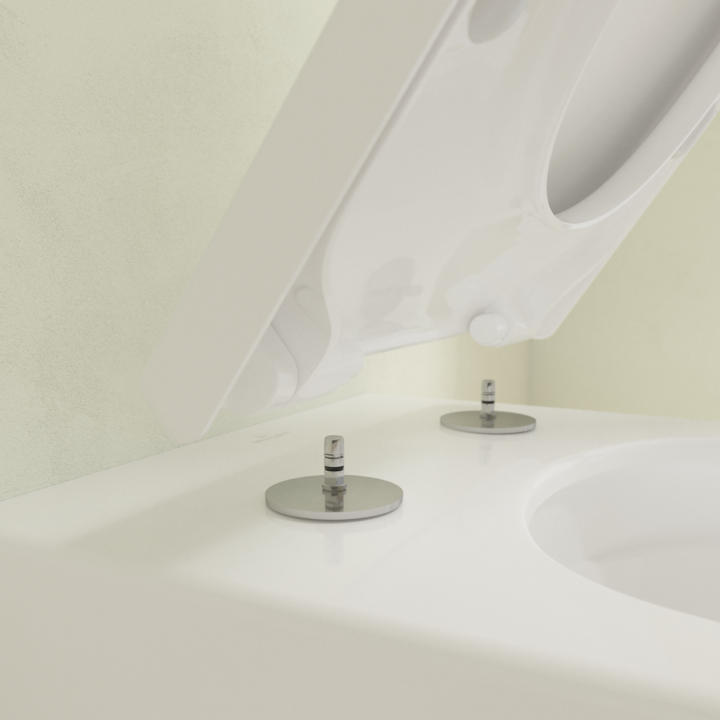 Villeroy en Boch Subway 3.0 randloos toilet met CeramicPlus mat wit