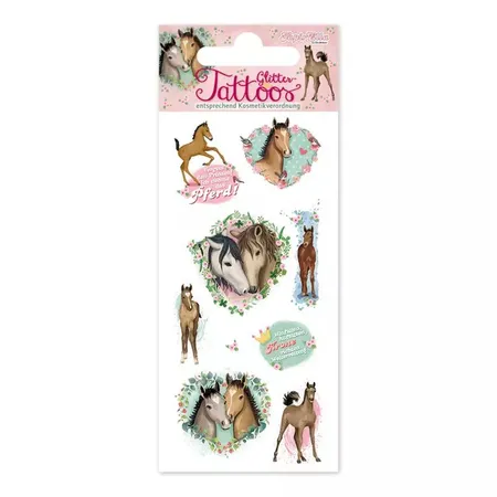 Lutz Mauder TapirElla Glitter-Tattoo Pferde 2