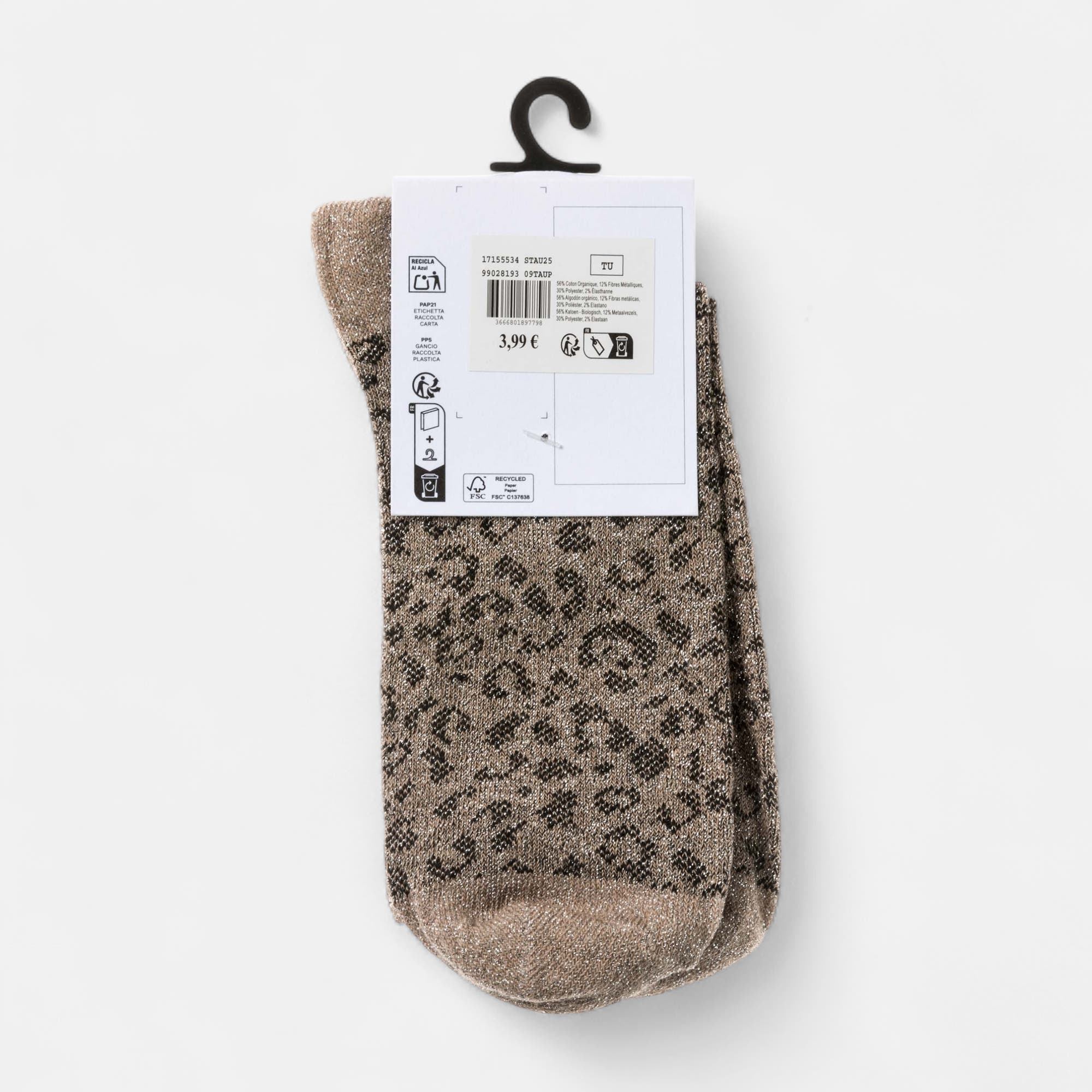 Chaussettes Femme taupe