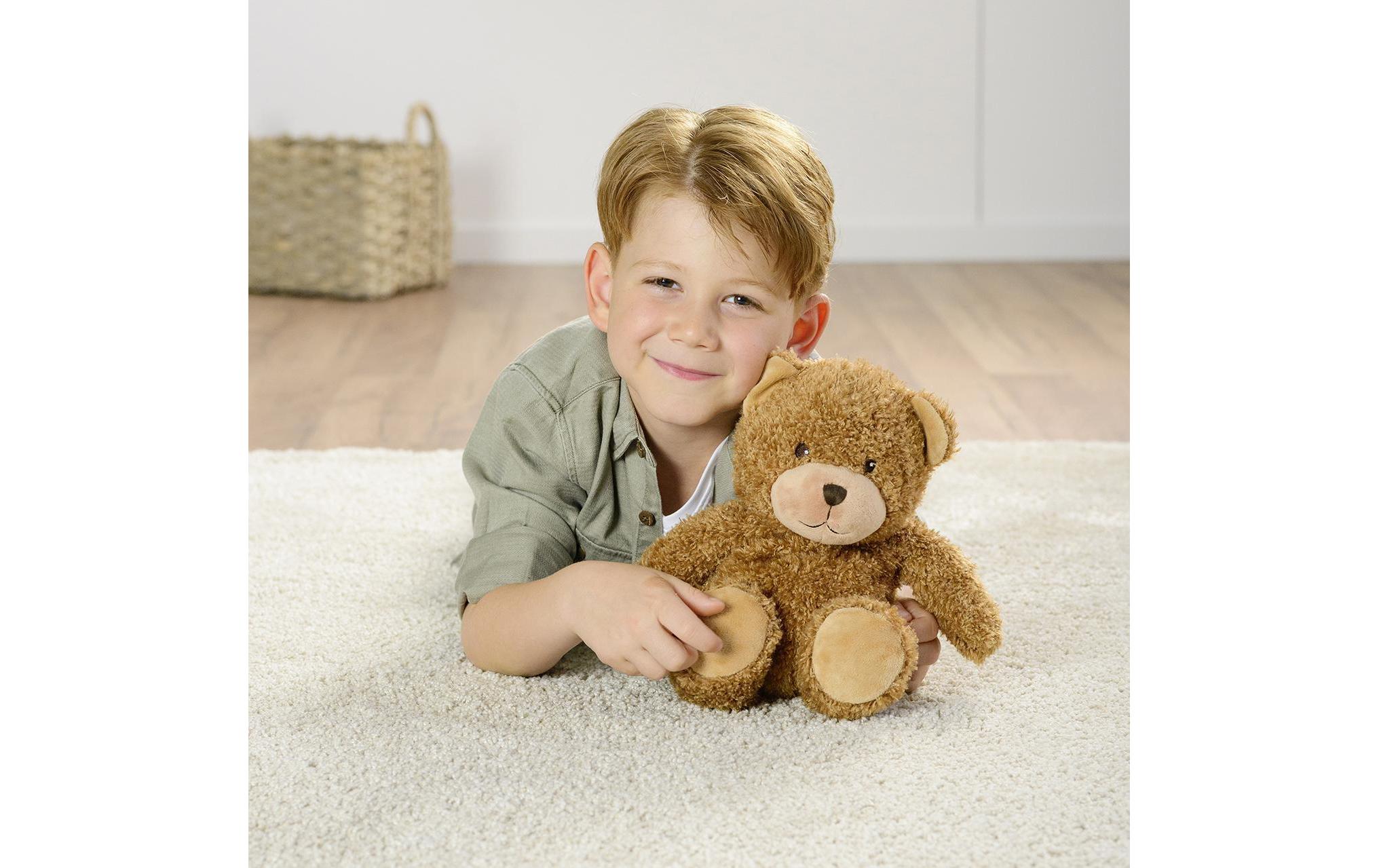 Wärmekissen Kuschelbär mit Lavendel-Füllung 35 cmKuscheliges Plüschtier zum Aufwärmen