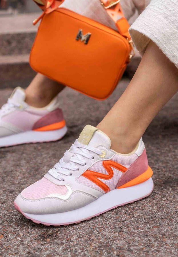 Mexx Sneakers Juju MIEV1002441W-3106 Wit Roze