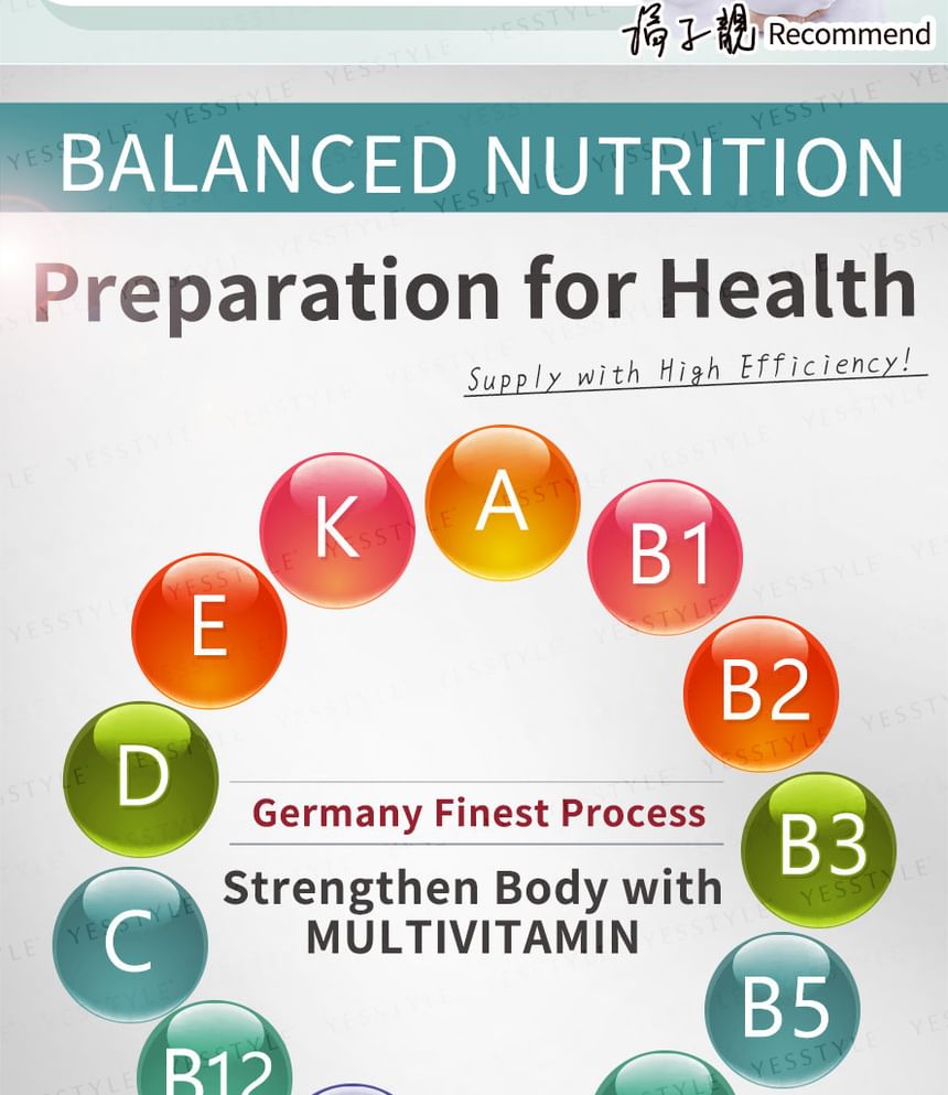 BHK's - Uniqman Multivitamine Tablet voor Mannen