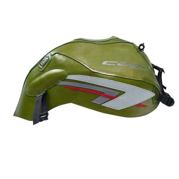 Bagster - Tapis de réservoir 1557G Vert / Gris / Rouge
