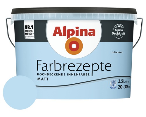 Alpina muurverf kleur recepten 