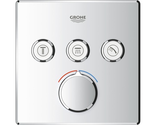 GROHE inbouw badmengkraan GROHE SMARTCONTROL MIXER chroom 29149000