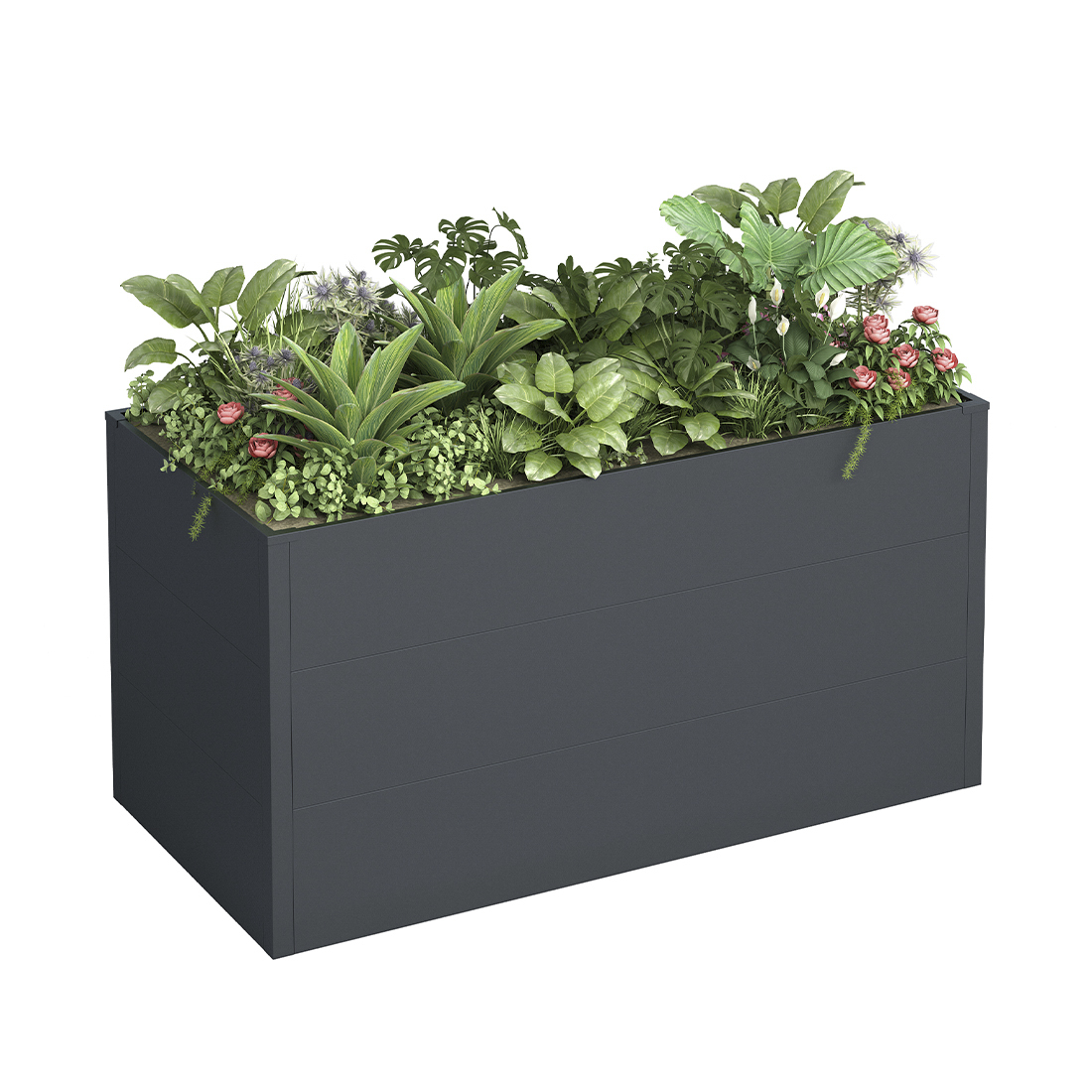 Holmberg Hochbeet 150x75x77cm anthrazit