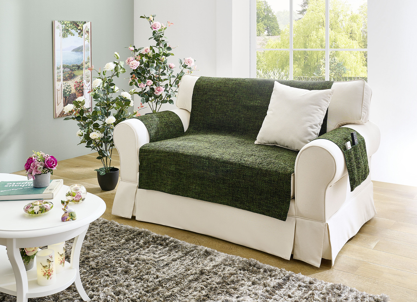Sessel,- Couch,- und Armlehnschoner