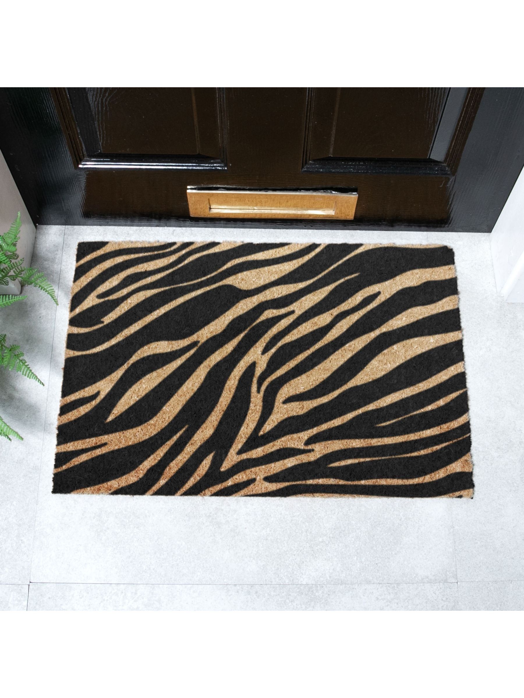 Artsy Mats Zebra Print Doormat