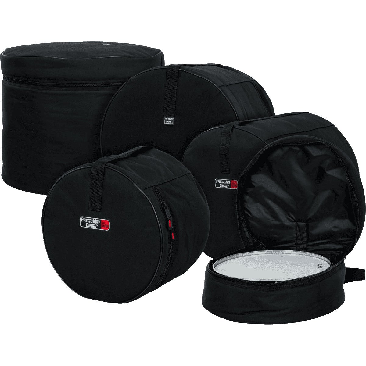 Gator Cases GP-FUSION16 drumhoezenset 22, 10, 12, 14, 16 voor fusion drum