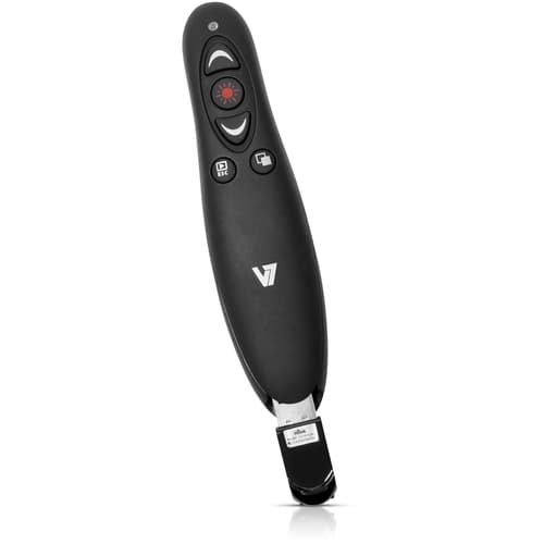 V7 WP1000-24G-19EB, RF, USB, 10,6 m, Sort