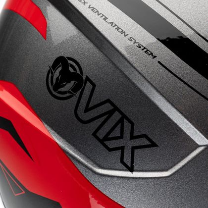 Casque Ovix TEXEL EVO - Noir / Rouge