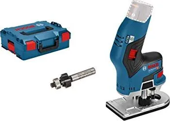Bosch AKKUKANTFRÆSER GKF 12V-8 SOLO L-BOXX - Uden batteri og lader