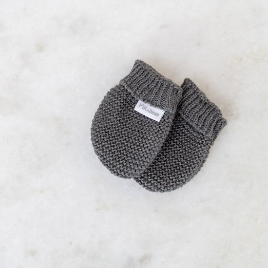 Moufles Collection P'tit Bisou Trousseau Tricot 2019   Réglisse        0-1 mois   de               P'tit bisou