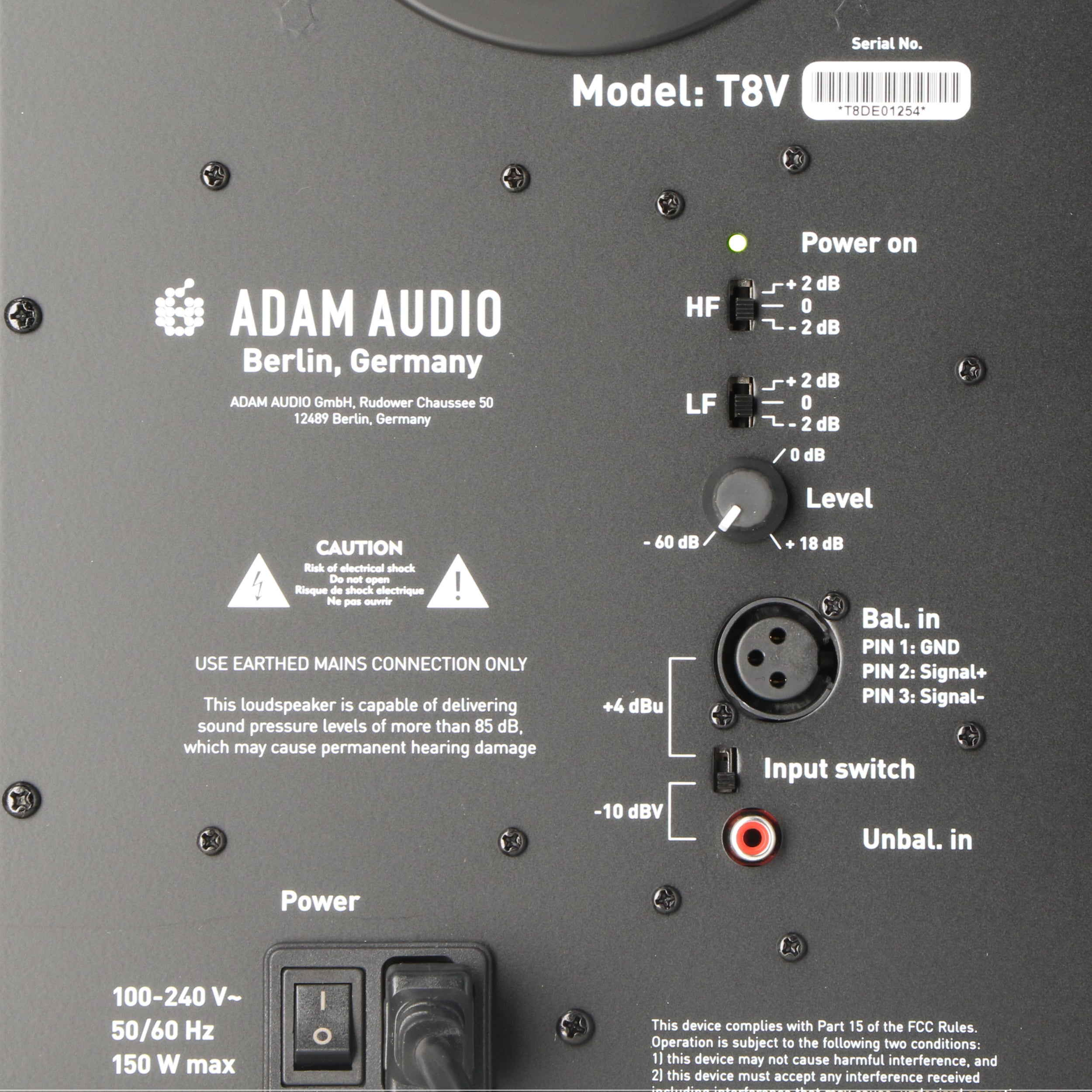 Adam T8V actieve studiomonitor (per stuk)
