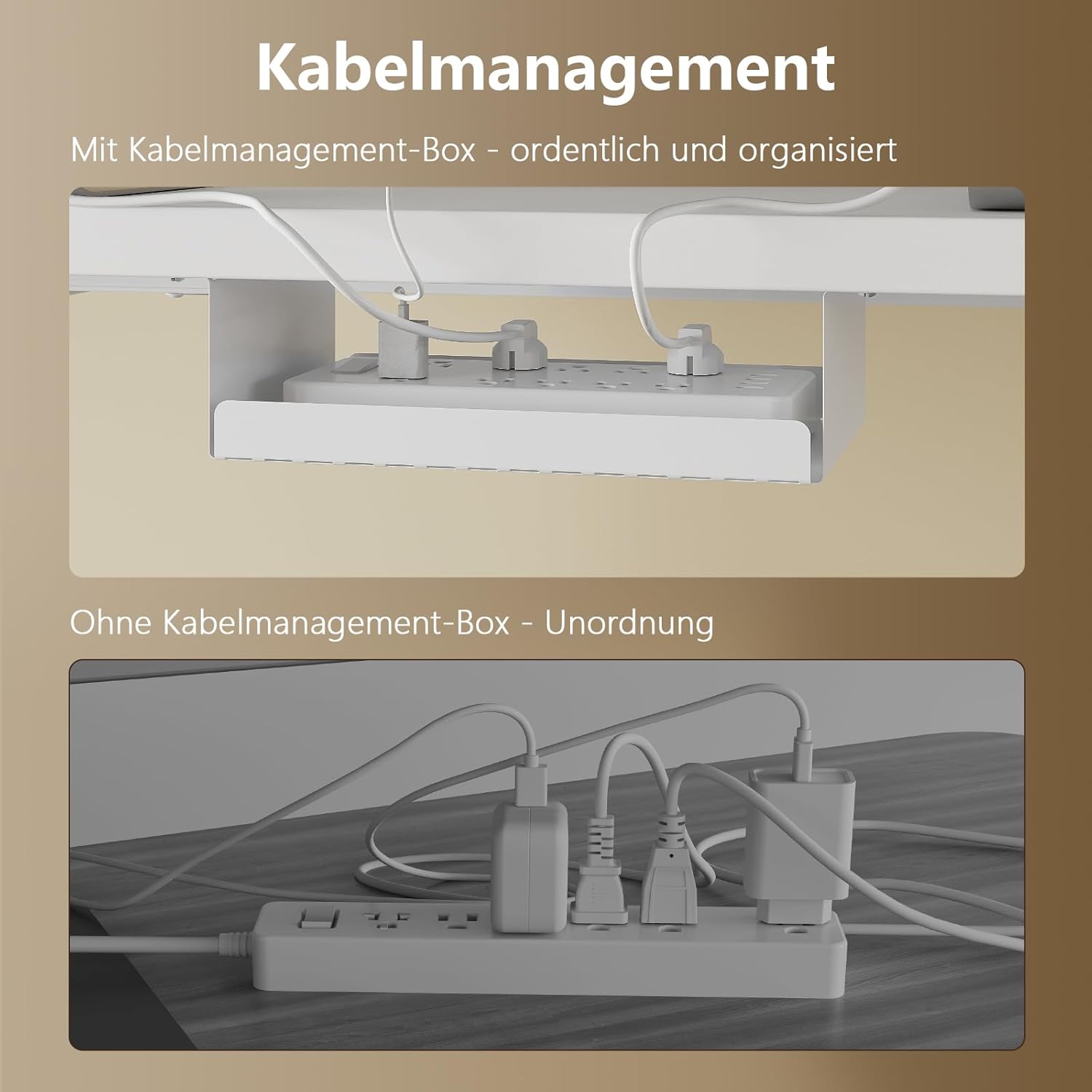 Höhenverstellbarer Schreibtisch, 180x80cm, Elektrisch Stehschreibtisch mit Dualmotor, Touchscreen,USB-A & Kabelmanagement,25mm Einteilige Tischplatte,ergonomischer Bürotisch, Weiß