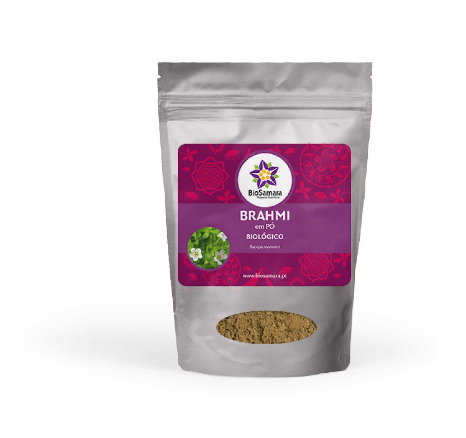 Pó de Brahmi Biosamara 125g
