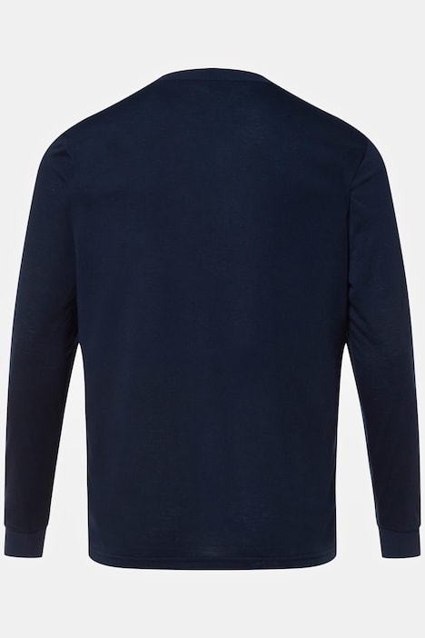 Langarmshirt, QuickDry, Rundhals, Brusttasche