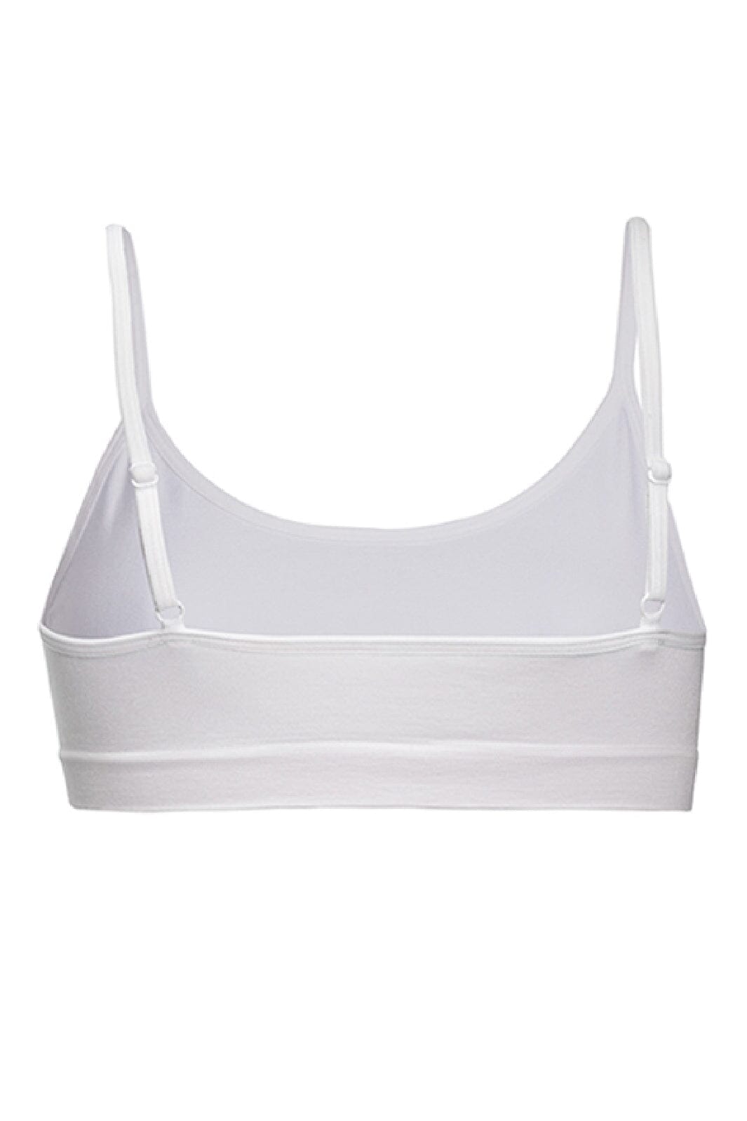Soft basic Soffi Bra top narrow strap 2 pak white