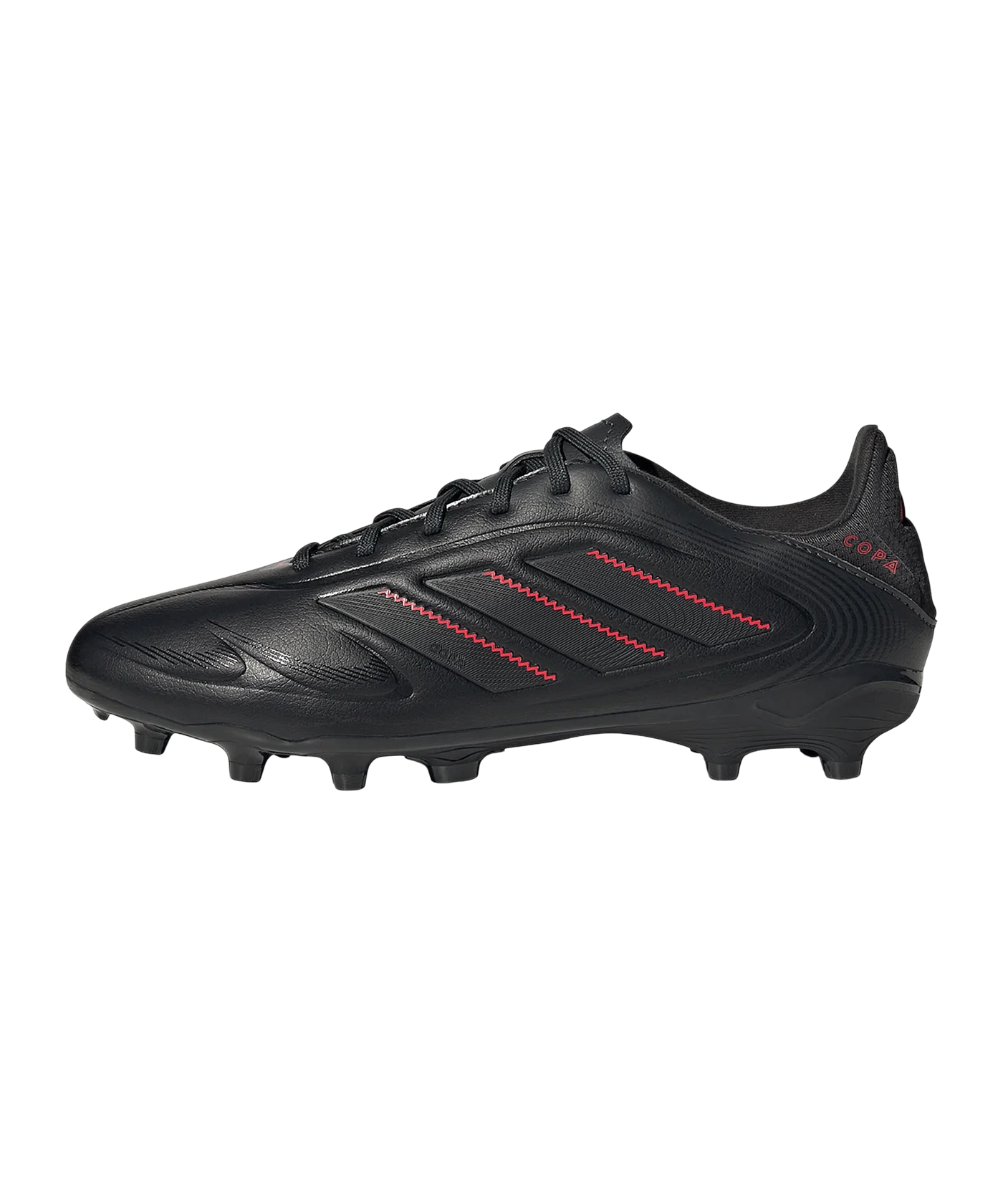 adidas COPA Pure III League FG Stealth Victory Kids Schwarz