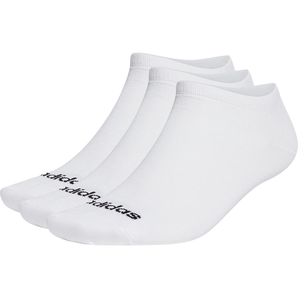 adidas Thin Linear Low-Cut Socken 3 Paar white